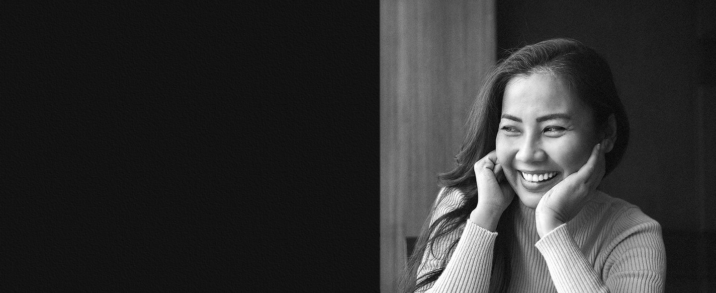 Smiling woman