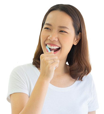 Smiling woman